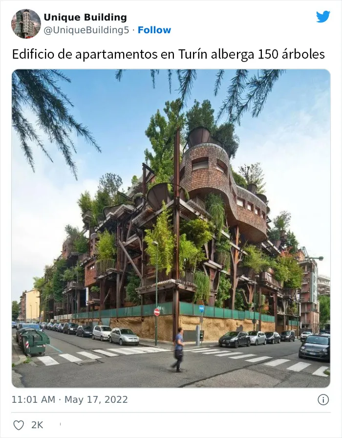20 Edificios muy singulares y creativos de alrededor del mundo, compartidos en esta cuenta de Twitter