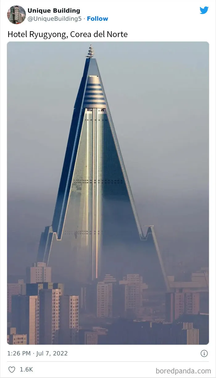 20 Edificios muy singulares y creativos de alrededor del mundo, compartidos en esta cuenta de Twitter