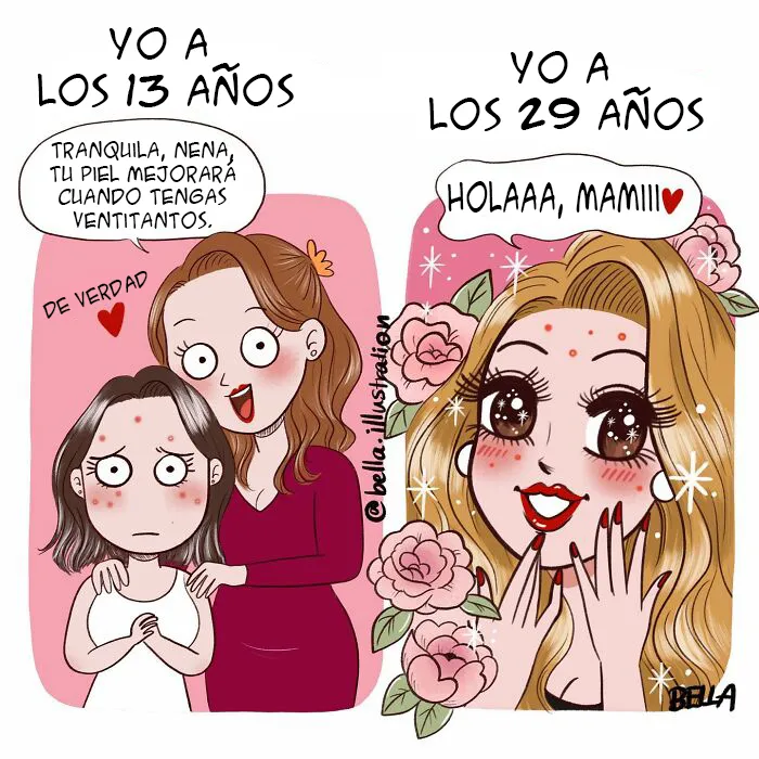 10 Nuevos cómics de esta artista que muestra las verdaderas dificultades diarias de las chicas