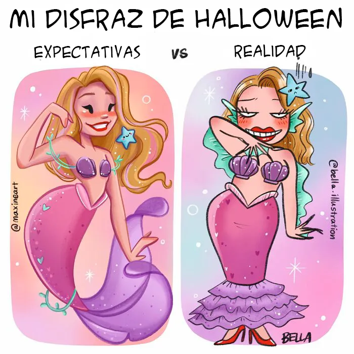 10 Nuevos cómics de esta artista que muestra las verdaderas dificultades diarias de las chicas