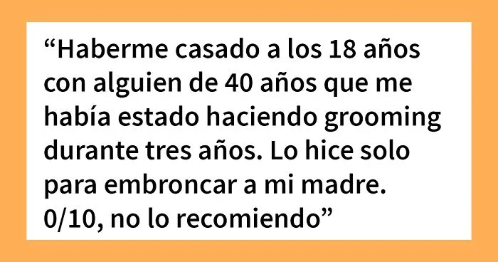 20 Personas recuerdan sus mayores errores durante la adolescencia