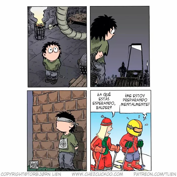 10 Divertidos e inesperados cómics creados por este dibujante noruego