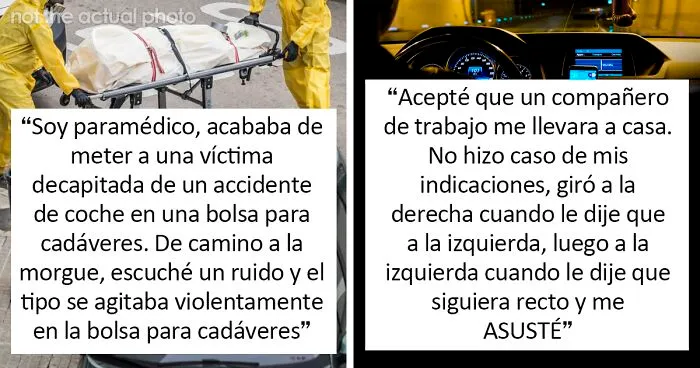 20 Personas comparten lo más impactante y aterrador que han presenciado
