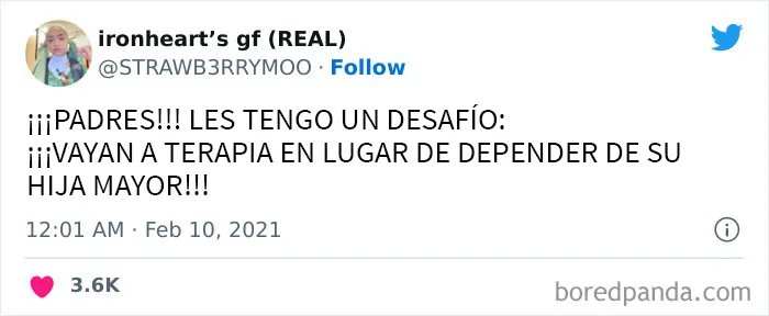 20 Tuits con los que todas las hijas mayores se identificarán