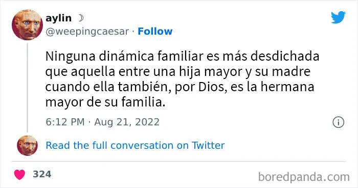 20 Tuits con los que todas las hijas mayores se identificarán
