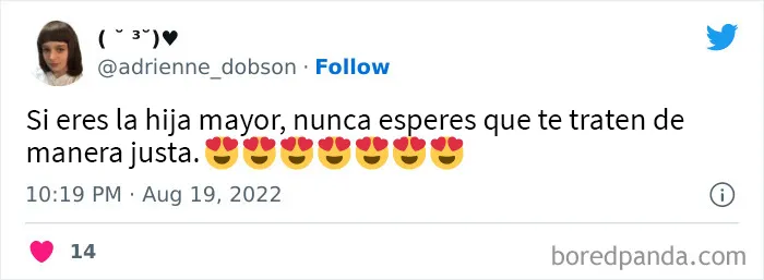 20 Tuits con los que todas las hijas mayores se identificarán