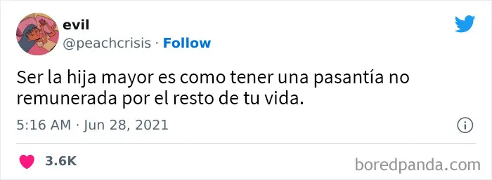 20 Tuits con los que todas las hijas mayores se identificarán