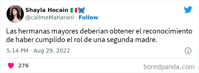 20 Tuits con los que todas las hijas mayores se identificarán