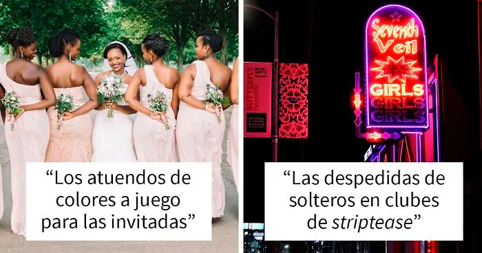 25 Tradiciones de boda muy tontas que la gente aborrece