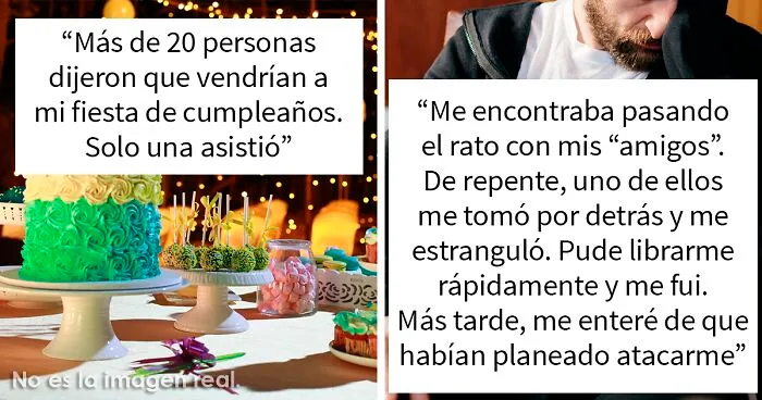 20 Situaciones brutales en las que las amistades resultaron ser una ilusión