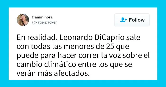 Leonardo DiCaprio rompe con su novia tras cumplir 25 años y aquí tienes 20 de las mejores reacciones en Twitter