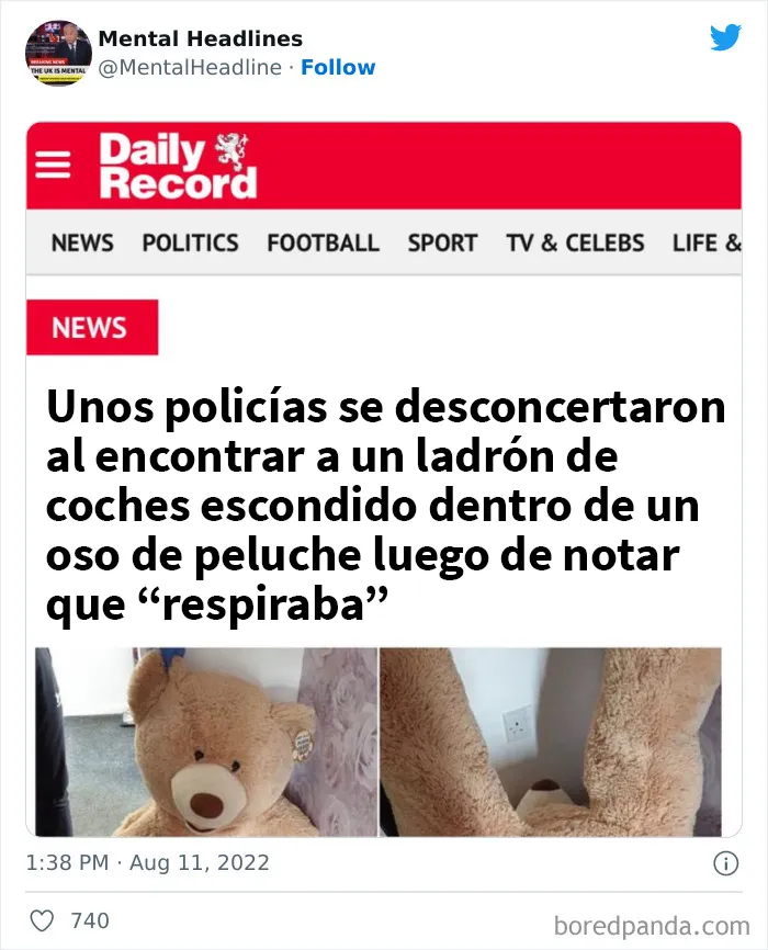 20 Titulares muy divertidos vistos online y compartidos en twitter (nuevas publicaciones)