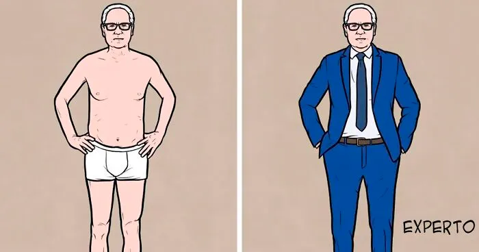 Este artista crea ilustraciones que revelan lo absurdo de los tiempos modernos (15 viñetas nuevas)