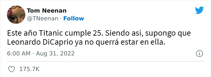 Leonardo DiCaprio rompe con su novia tras cumplir 25 años y aquí tienes 20 de las mejores reacciones en Twitter