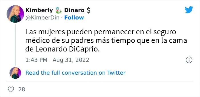 Leonardo DiCaprio rompe con su novia tras cumplir 25 años y aquí tienes 20 de las mejores reacciones en Twitter