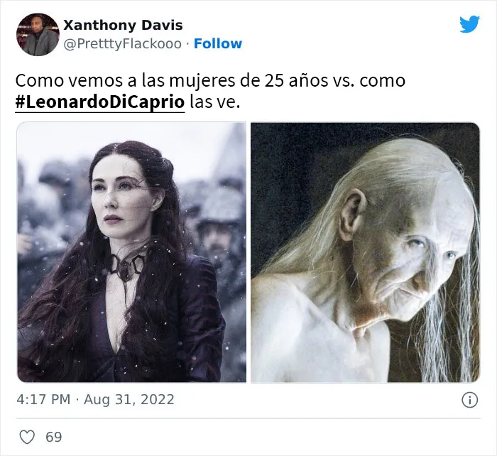 Leonardo DiCaprio rompe con su novia tras cumplir 25 años y aquí tienes 20 de las mejores reacciones en Twitter