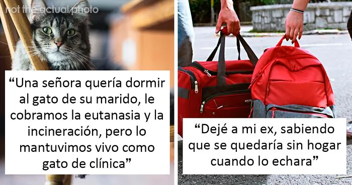 20 Personas confiesan sus actos más sombríos de los que no se arrepienten