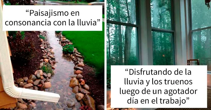 30 Imágenes que explican por qué la lluvia puede resultar reconfortante