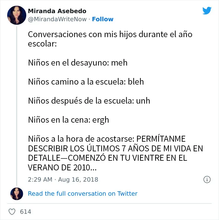 20 Tuits de padres sobre la vuelta al cole que te harán reír con empatía