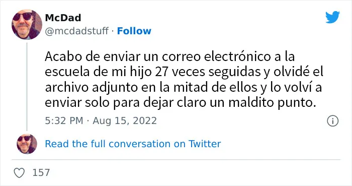 20 Tuits de padres sobre la vuelta al cole que te harán reír con empatía
