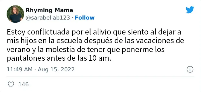 20 Tuits de padres sobre la vuelta al cole que te harán reír con empatía