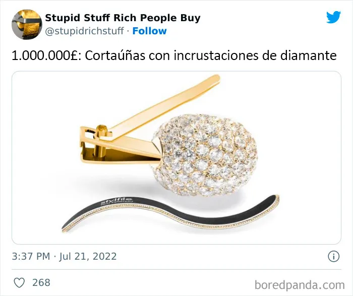 22 Artículos tan inútiles y sobrevalorados que sólo pueden describirse como "cosas estúpidas que compran los ricos"