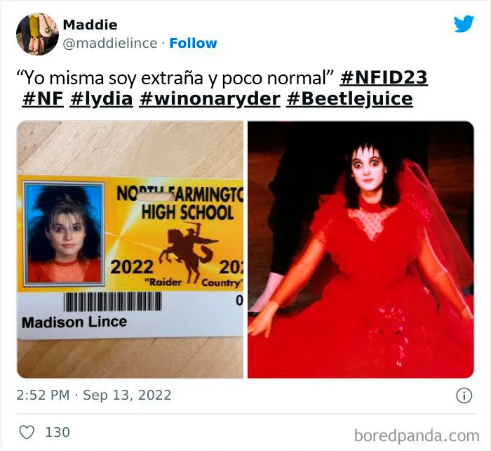 Este instituto permite que los estudiantes de último año se disfracen en la foto de sus carnets, aquí hay 20 que triunfaron este año