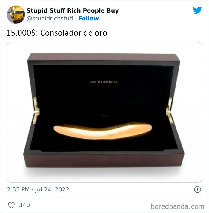 22 Artículos tan inútiles y sobrevalorados que sólo pueden describirse como "cosas estúpidas que compran los ricos"