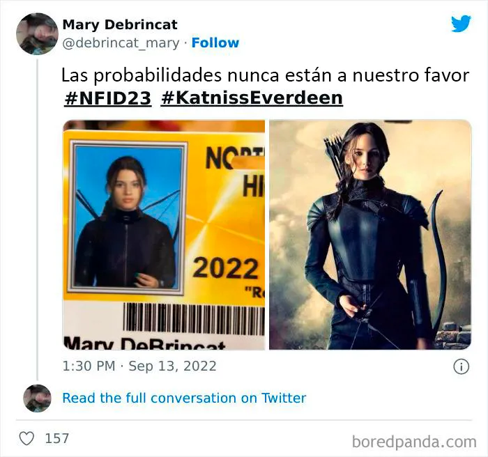 Este instituto permite que los estudiantes de último año se disfracen en la foto de sus carnets, aquí hay 20 que triunfaron este año