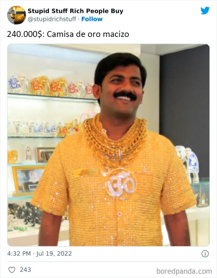 22 Artículos tan inútiles y sobrevalorados que sólo pueden describirse como "cosas estúpidas que compran los ricos"