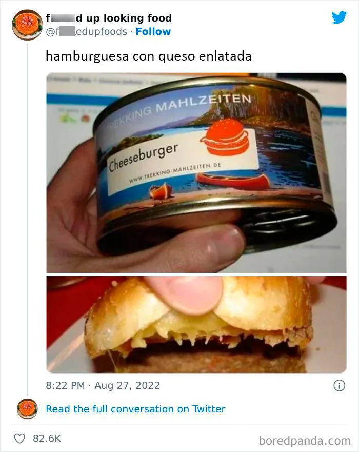 20 Horribles platos que son crímenes culinarios, compartidos en esta cuenta de twitter