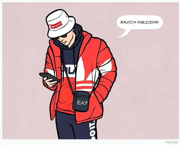 Este artista crea ilustraciones que revelan lo absurdo de los tiempos modernos (15 viñetas nuevas)