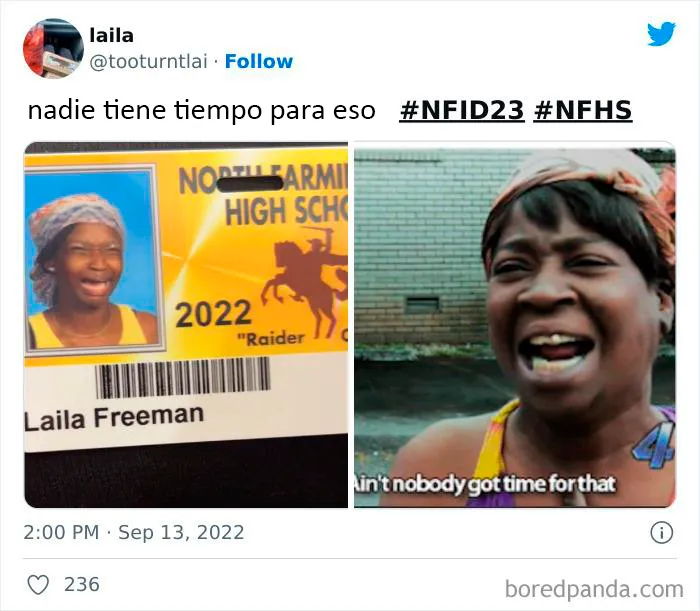 Este instituto permite que los estudiantes de último año se disfracen en la foto de sus carnets, aquí hay 20 que triunfaron este año