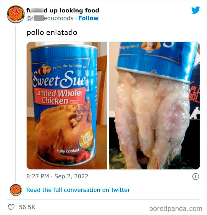 20 Horribles platos que son crímenes culinarios, compartidos en esta cuenta de twitter