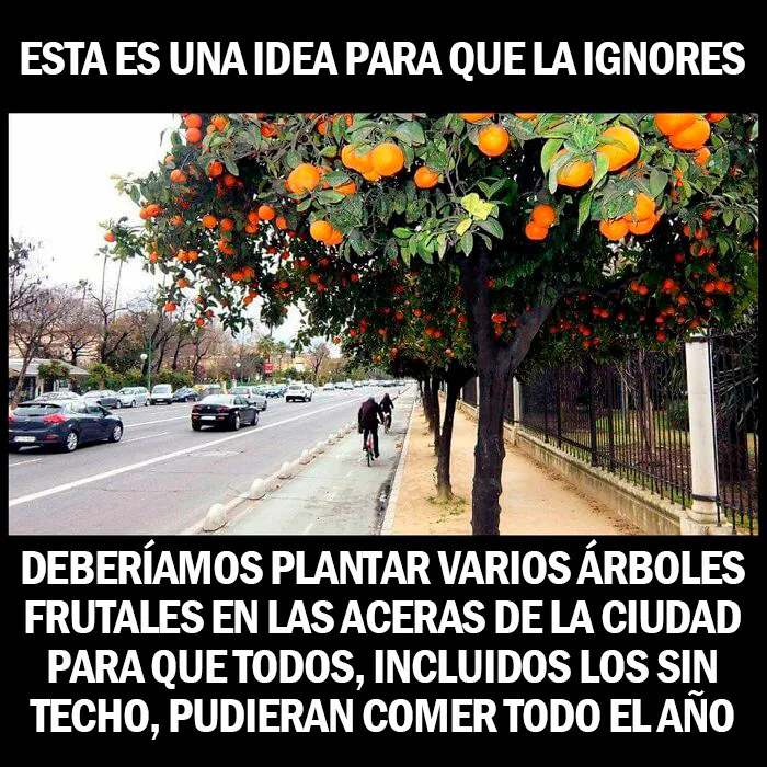Alguien no entiende cómo son los árboles frutales de temporada