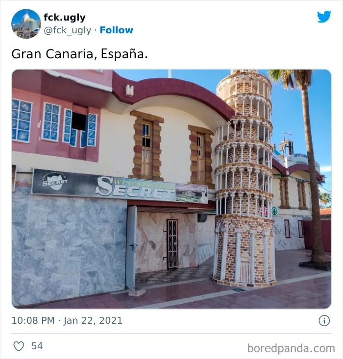 20 Arquitectos que fracasaron en su trabajo, vistos en esta cuenta de Twitter sobre edificios feos