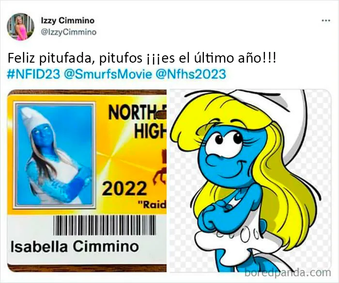 Este instituto permite que los estudiantes de último año se disfracen en la foto de sus carnets, aquí hay 20 que triunfaron este año