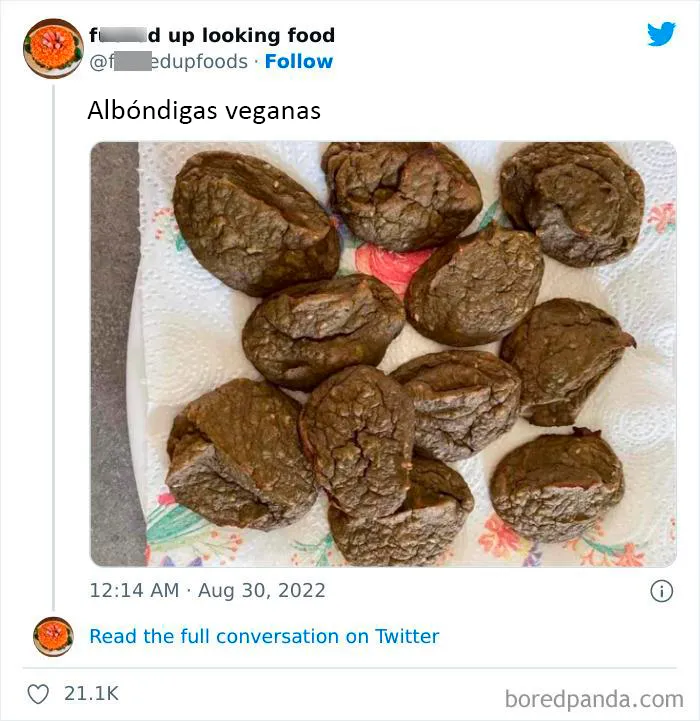 20 Horribles platos que son crímenes culinarios, compartidos en esta cuenta de twitter