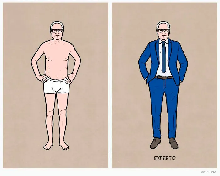 Este artista crea ilustraciones que revelan lo absurdo de los tiempos modernos (15 viñetas nuevas)