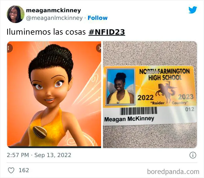 Este instituto permite que los estudiantes de último año se disfracen en la foto de sus carnets, aquí hay 20 que triunfaron este año