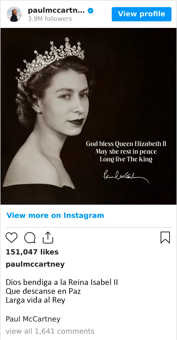 El mundo reacciona ante fallecimiento de la reina Isabel II