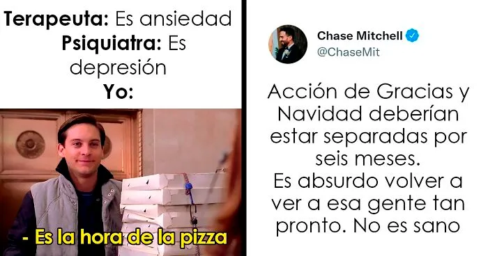 20 Divertidos "memes para discutir en terapia" compartidos en esta página de Facebook