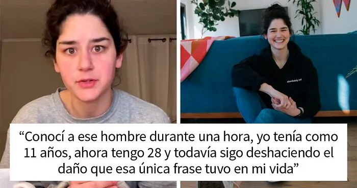 Las palabras desalentadoras que escuchó de un profesor aún persiguen a esta mujer 17 años después, por lo que recuerda a la gente que siempre hay que tener cuidado con lo que se dice a los demás