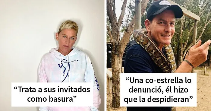 En esta comunidad online comparten por qué han perdido toda su admiración hacia estas 20 celebridades