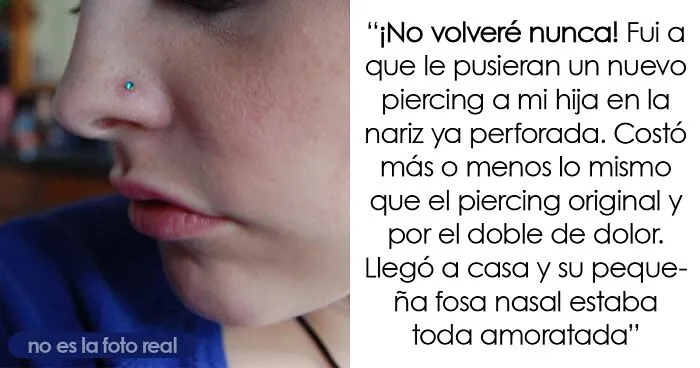 Esta "Karen" deja una reseña de 1 estrella a un estudio de piercings, y la gente se parte con la respuesta del propietario