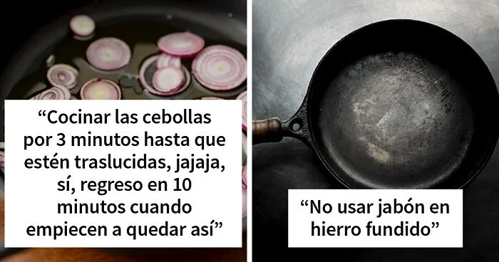 20 Consejos de cocina que la gente se niega a seguir