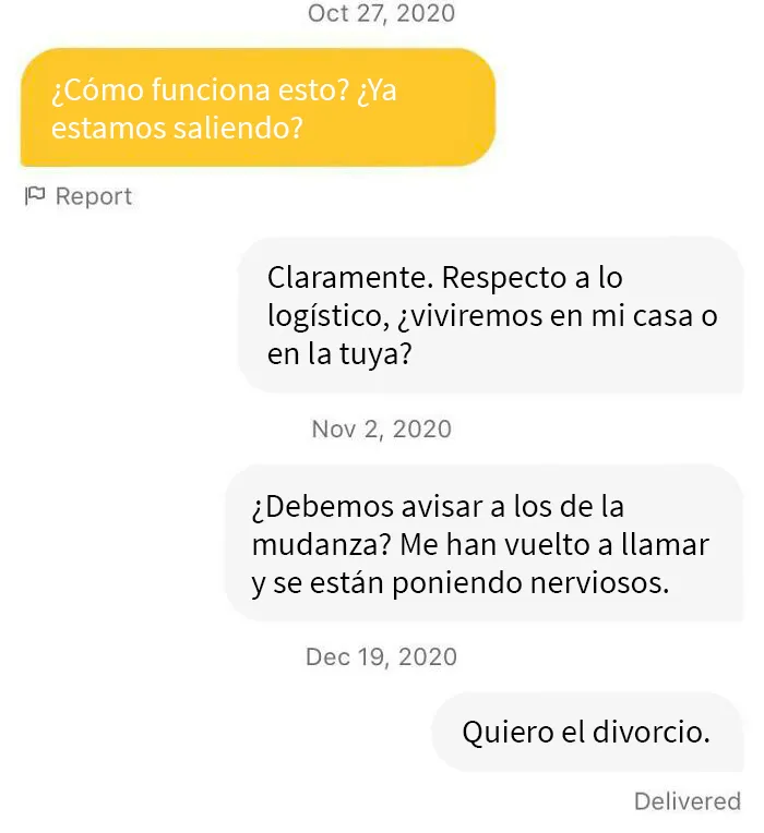 La relación más fugaz de la historia