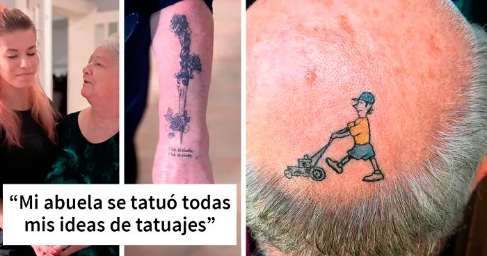 30 Mayores geniales demostrando que los tatuajes se ven bien a cualquier edad