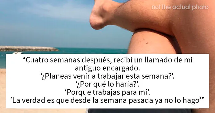 Este jefe se metió en problemas tras negarle a un empleado 3 semanas de vacaciones para su luna de miel