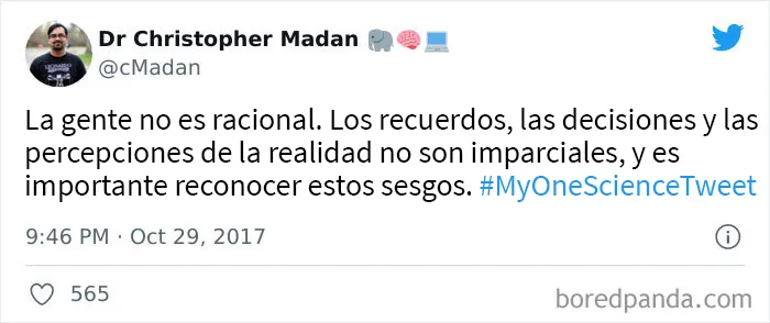 20 Científicos comparten "un dato científico" que desearían que todo el mundo supiera
